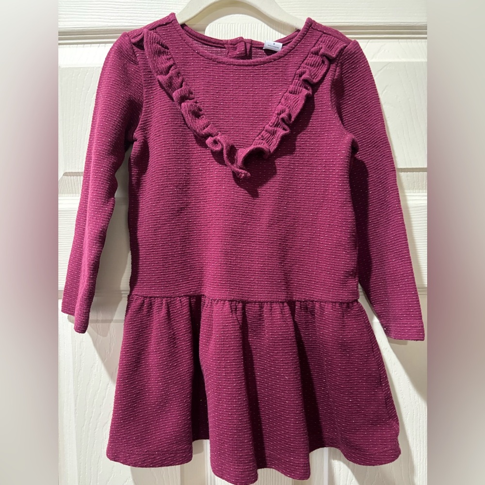 Janie and Jack Burgundy Dress